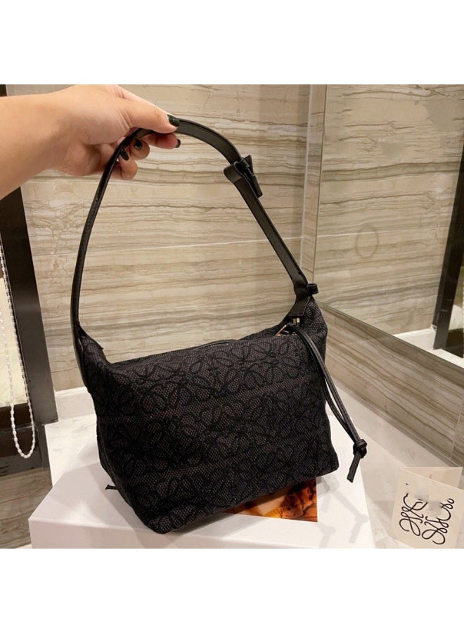 New LOE Vintage Jacquard Embroidered Bento Bag